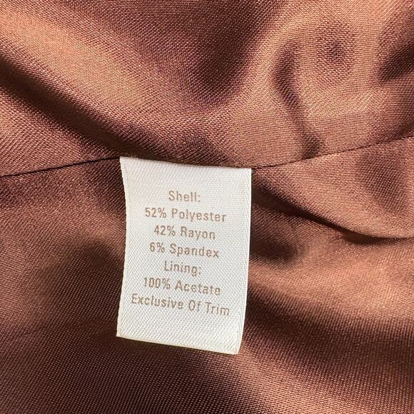 Caslon Size 18W Blazer Jacket Velvet Flocked Floral Indie Whimsigoth Dark Fairy - Picture 8 of 13